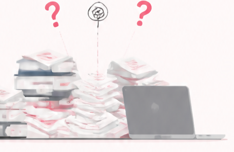 Pile of scattered lead documents